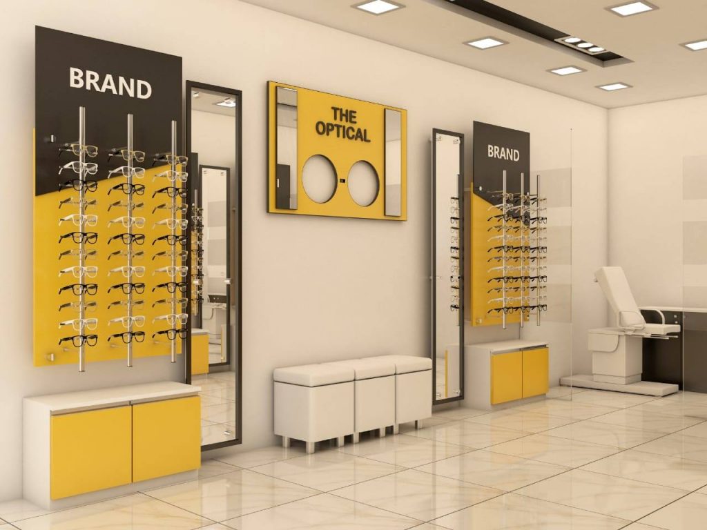 Economic Optical Showroom Design The Monarch Enterprises