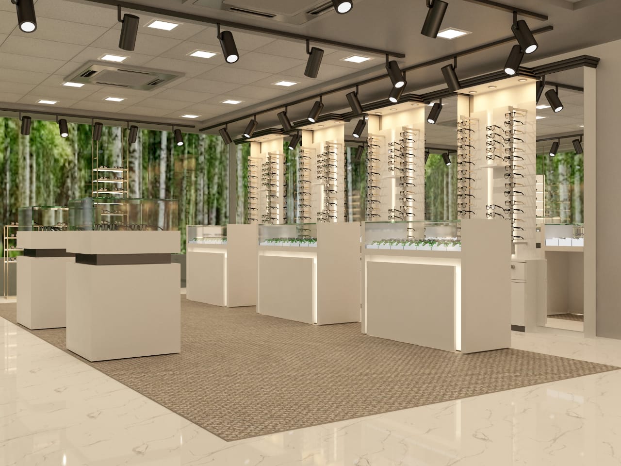 Opticals Interior Design - The Monarch Enterprises