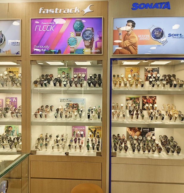 watch showroom design