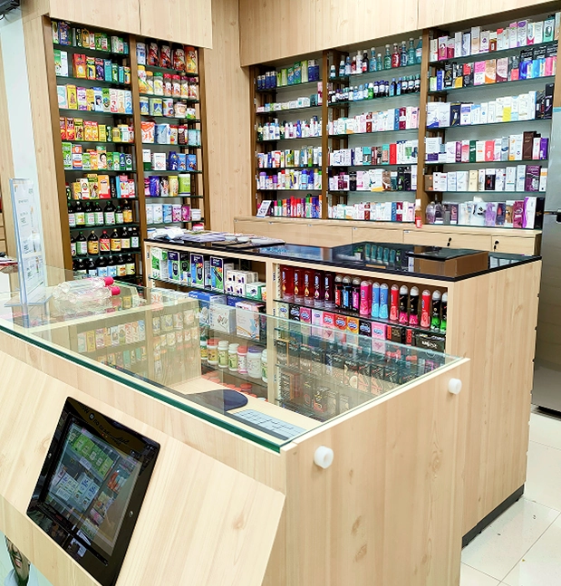 small medical shop design