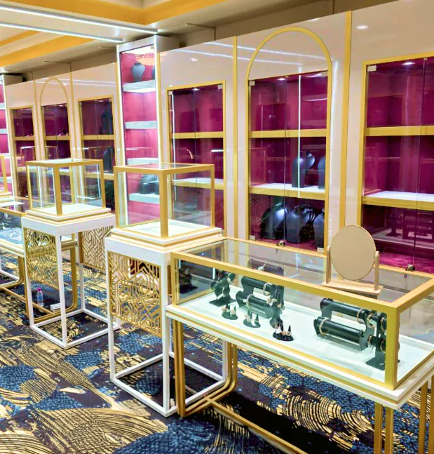 jewellery shop design 3d