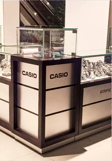 watch showroom design