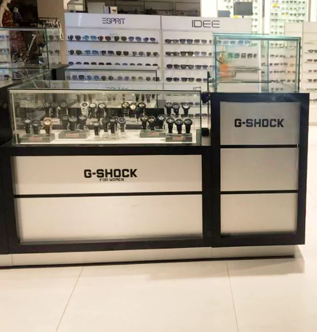 watch store interior design