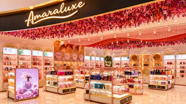 makeup shop interior design