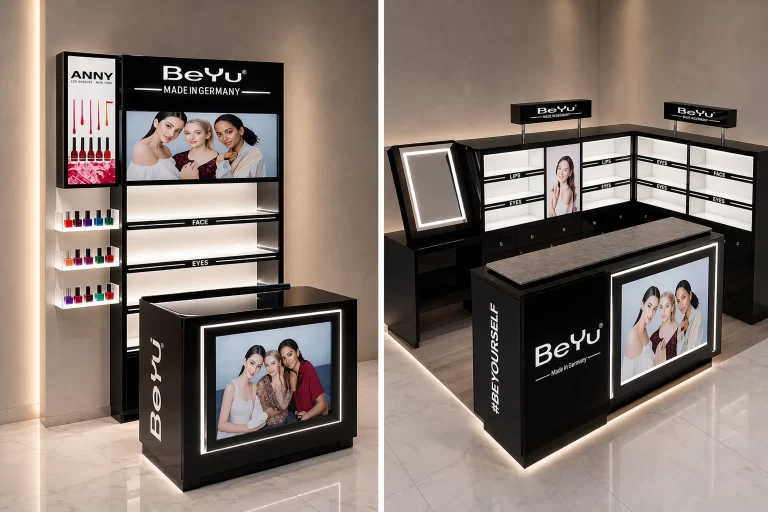 makeup shop design