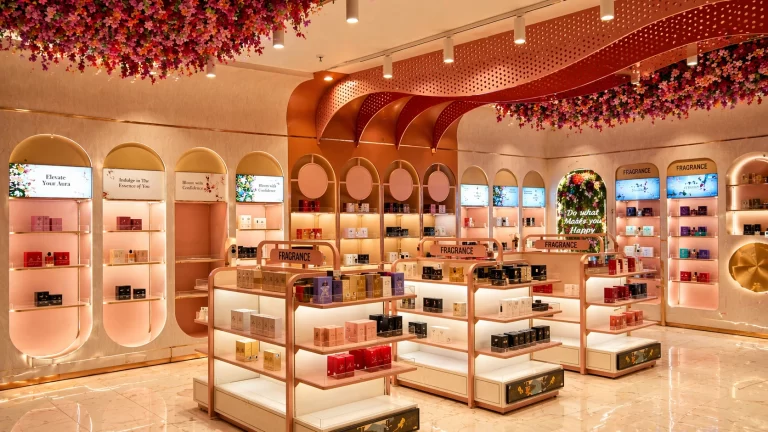 interior design cosmetic shop