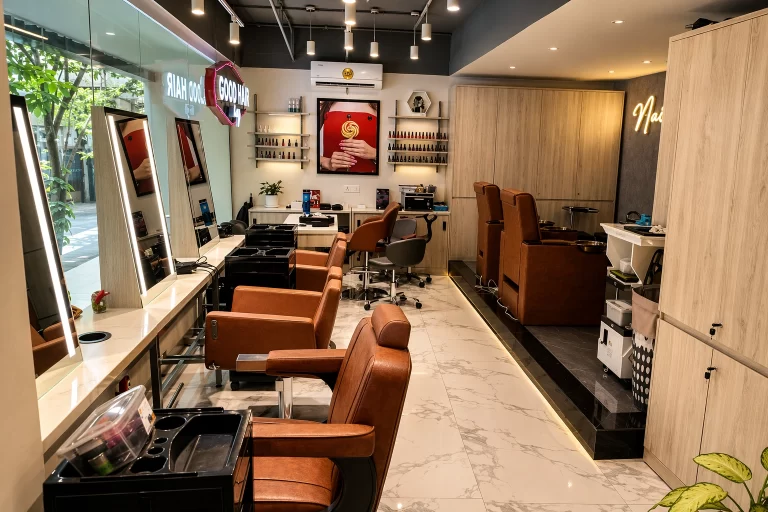 cosmetic shop interior