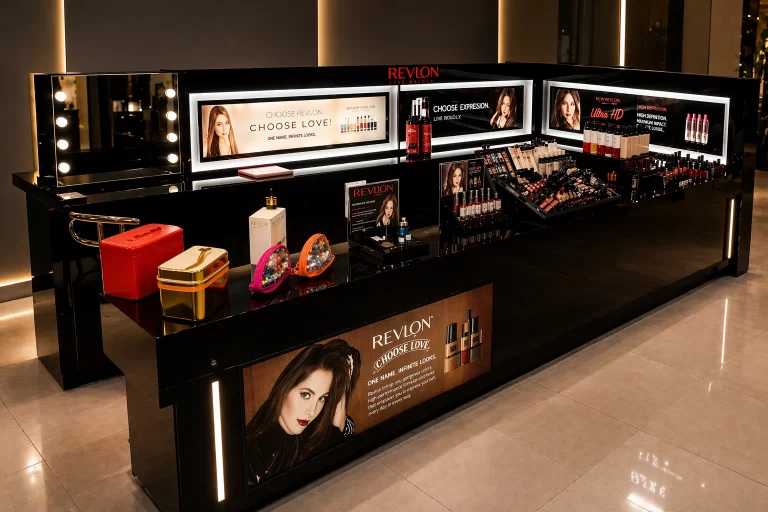 cosmetic shop design