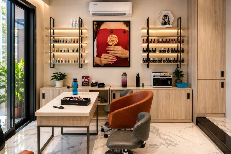 makeup shop design