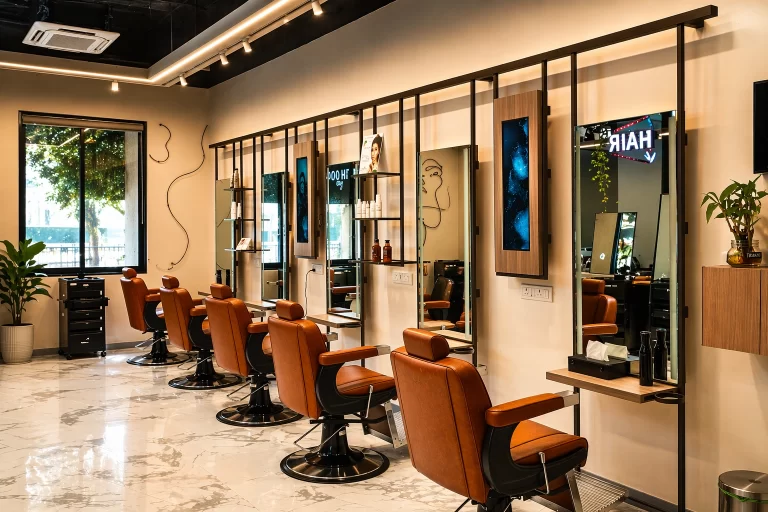 cosmetic showroom interior design