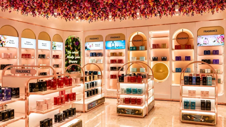 cosmetic shop interior design