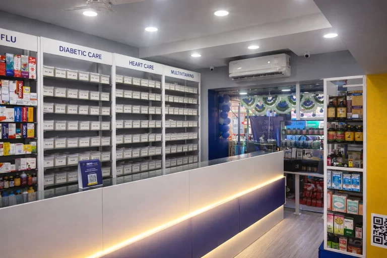 medical store decoration