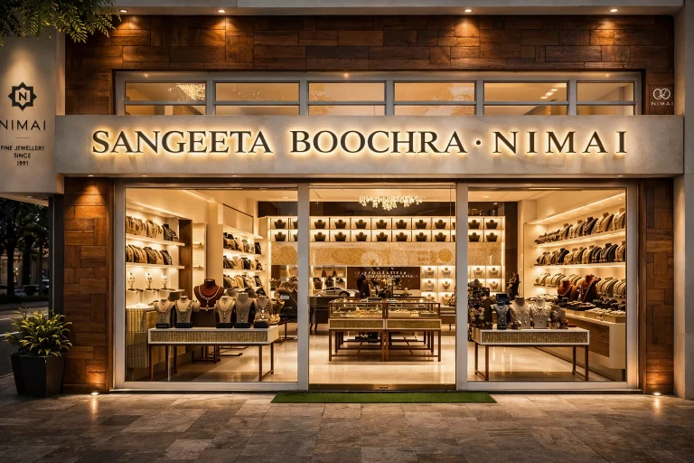 gold shop interior design