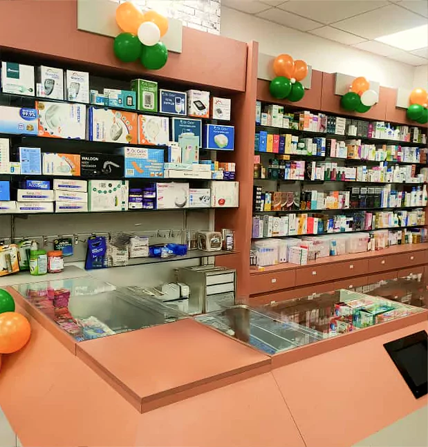pharmacy store design