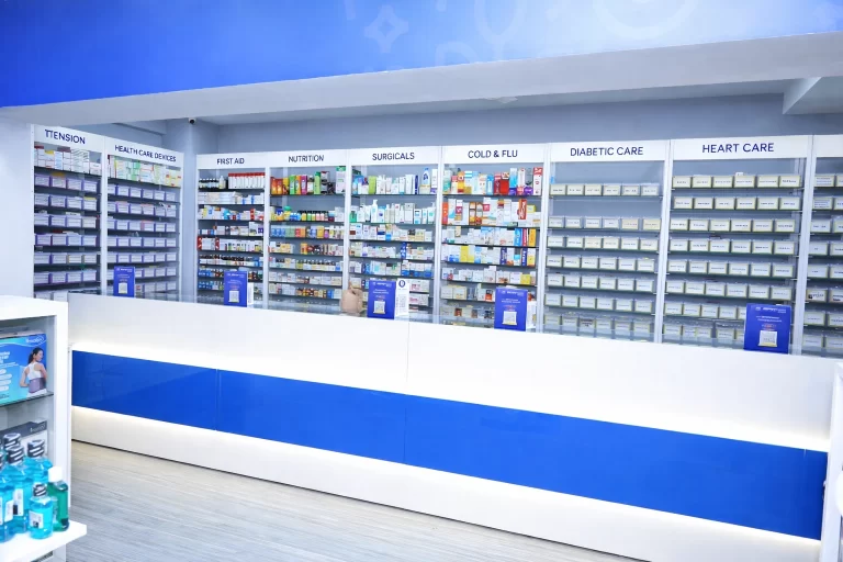 medical shop decoration