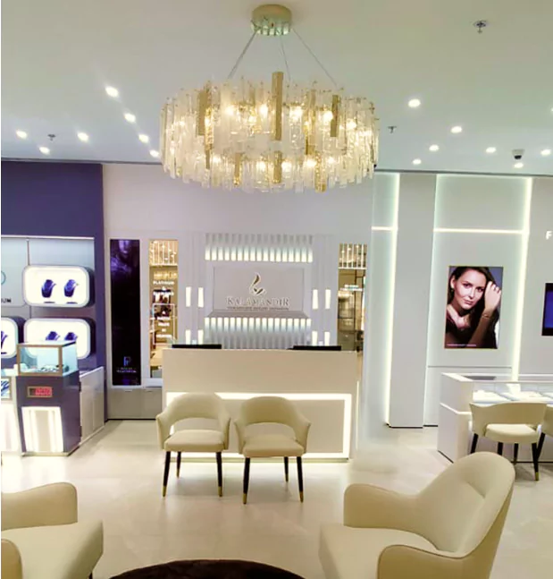 jewellery shop design furniture