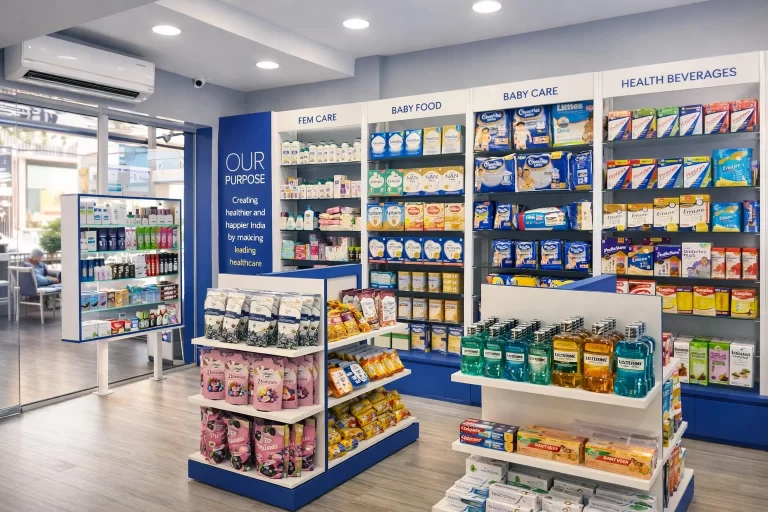 layout of pharmacy store