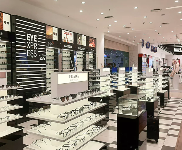 simple optical shop design