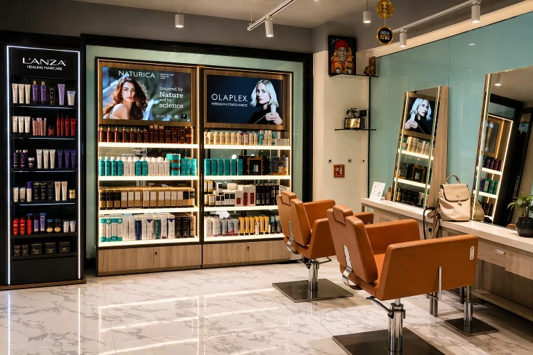 cosmetic showroom design