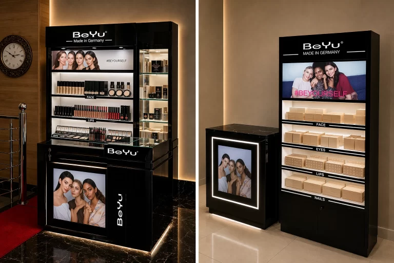 cosmetic showroom design