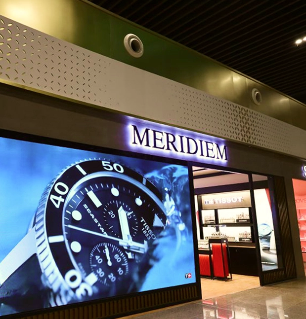 watch showroom design