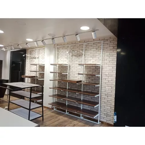 garment showroom false ceiling design