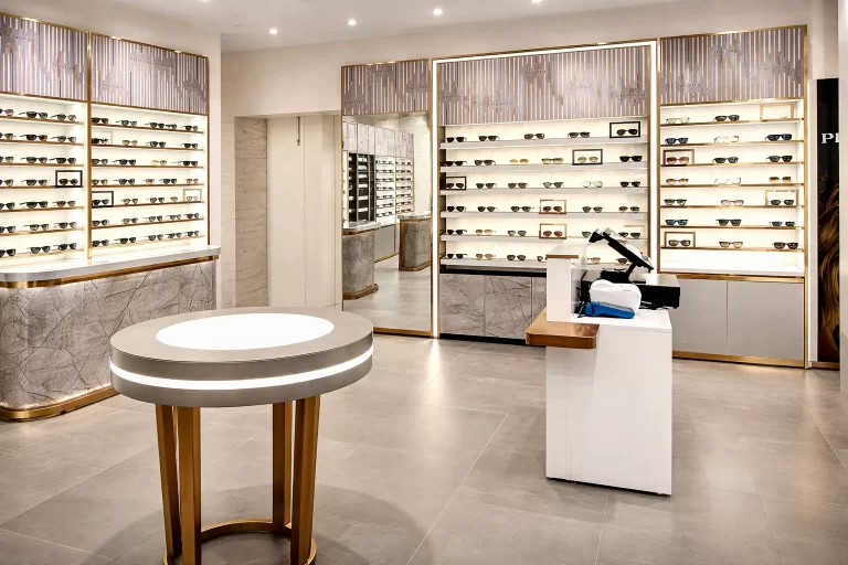 modern optical shop design