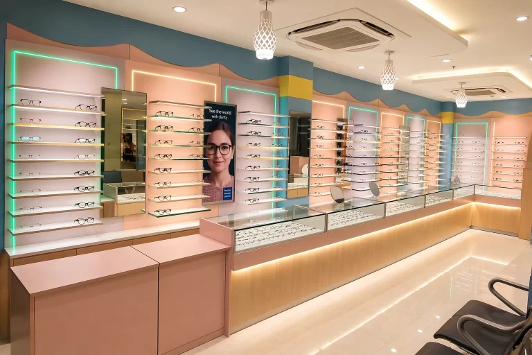 optical shop interior
