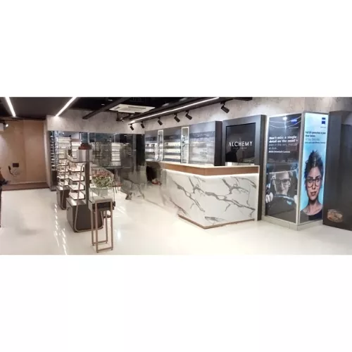 optical shop design layout