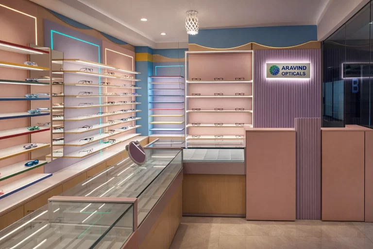 optical shop display stand