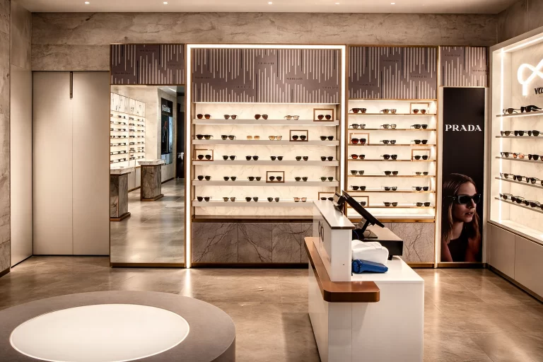 optical shop furniture design