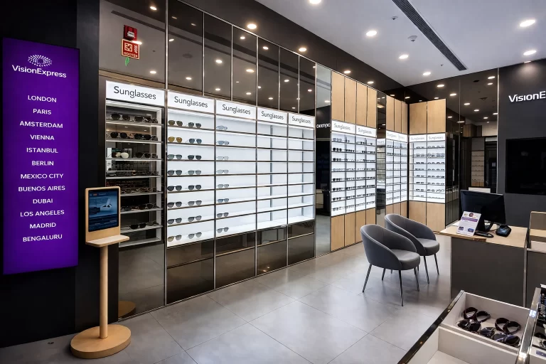 optical showrooms design