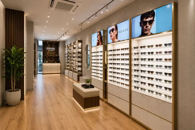 optical shop front design