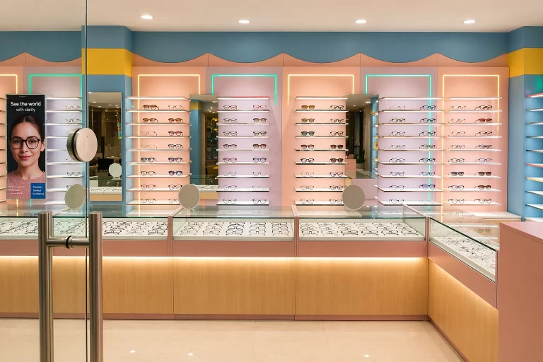 optical shop front design