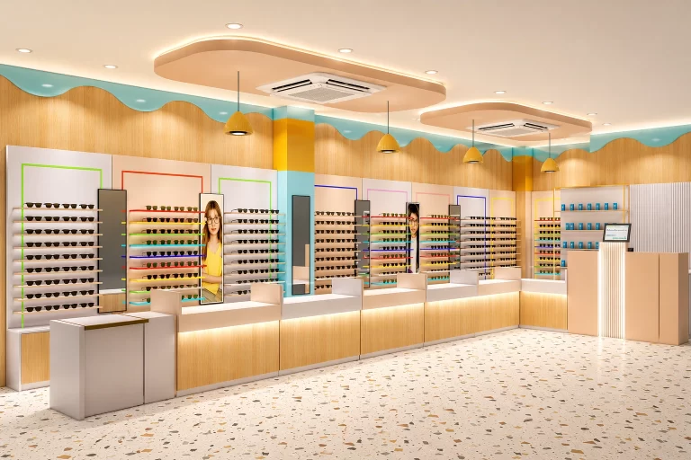 optical showrooms design