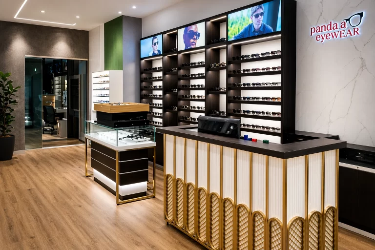 optical showrooms design