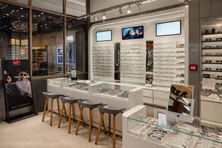 optical showrooms design