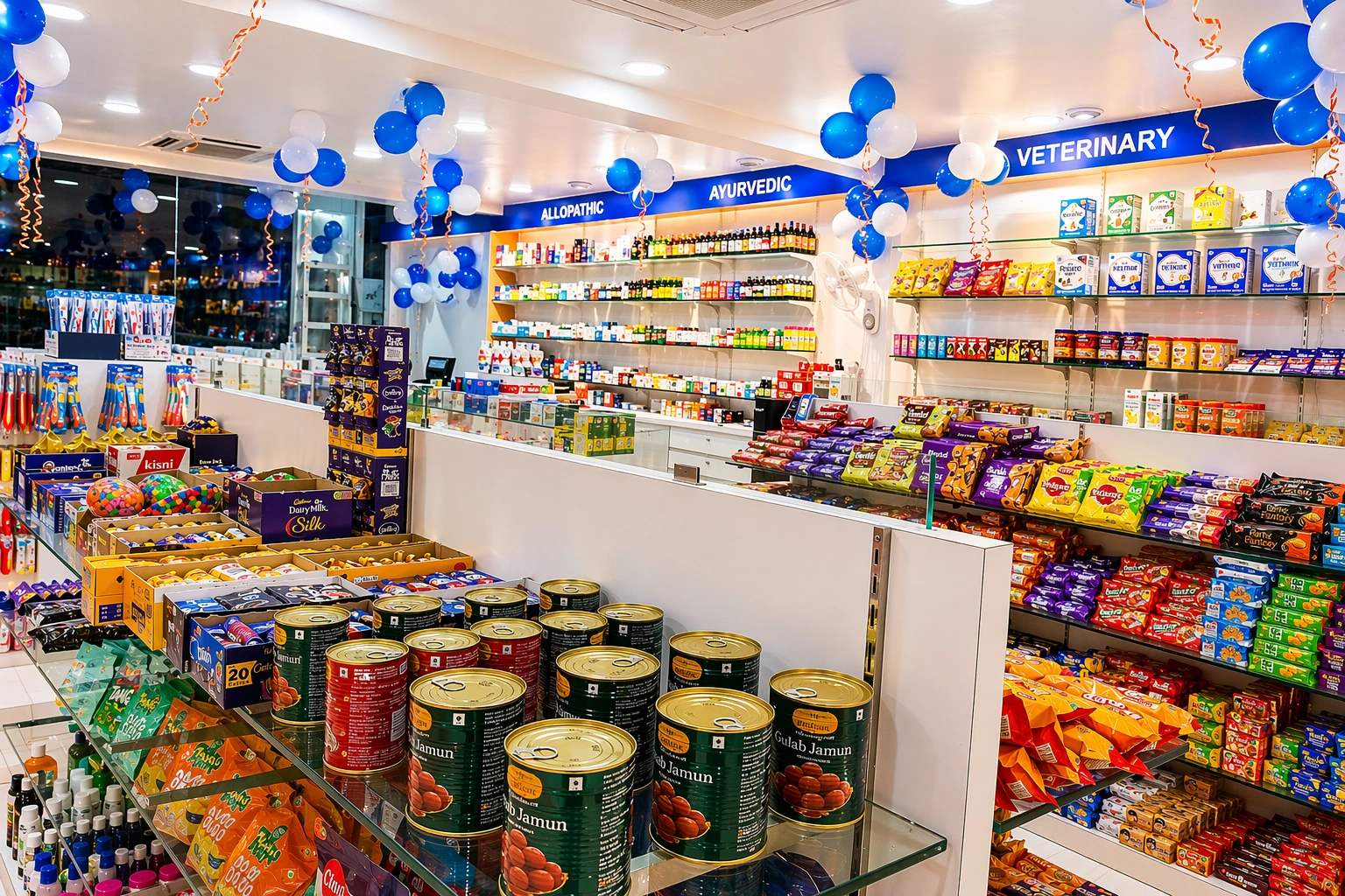 small pharmacy shop design