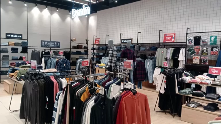 readymade garments store interior