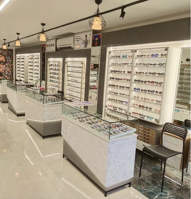 optical shop board design