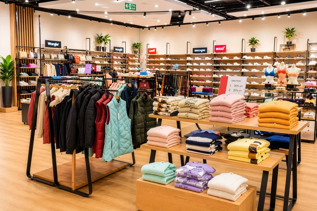 shoe store interior design
