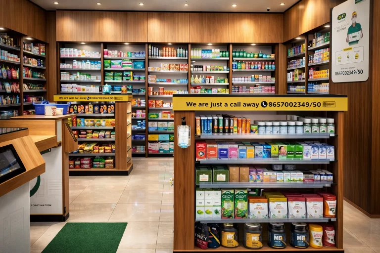 pharmacy showroom design