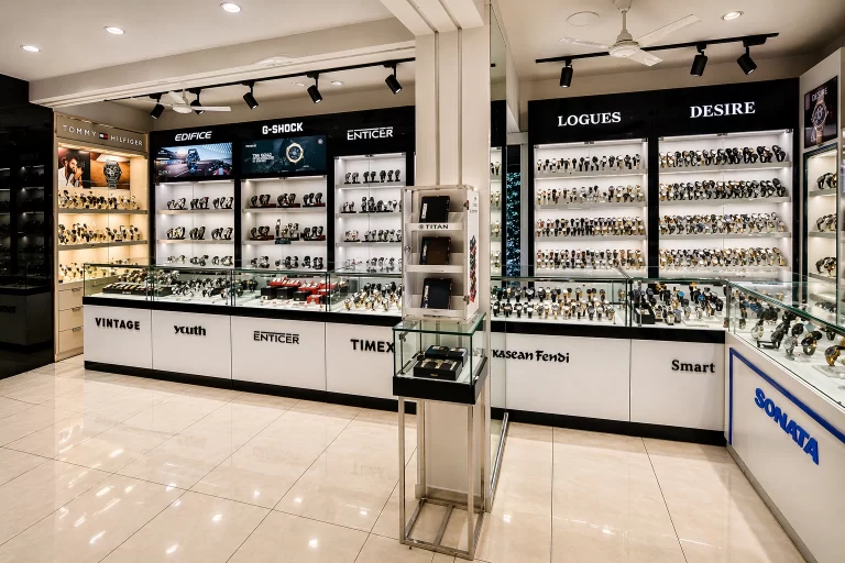 Watch showroom design in India