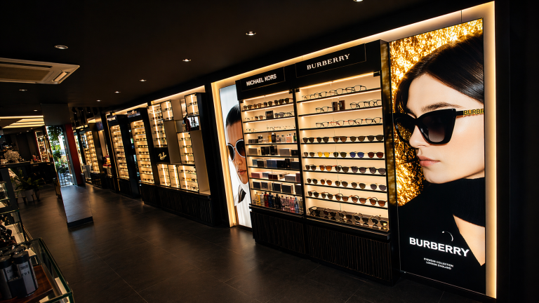 watch shop interior design