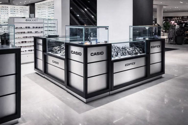 watch showroom design