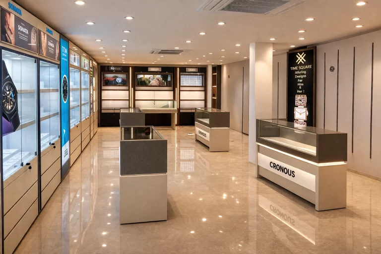 Watch showroom design in India