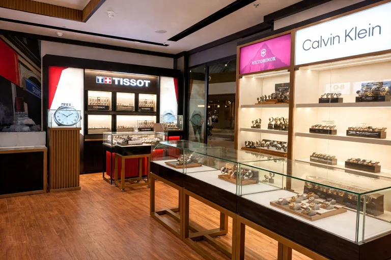 watch showroom design