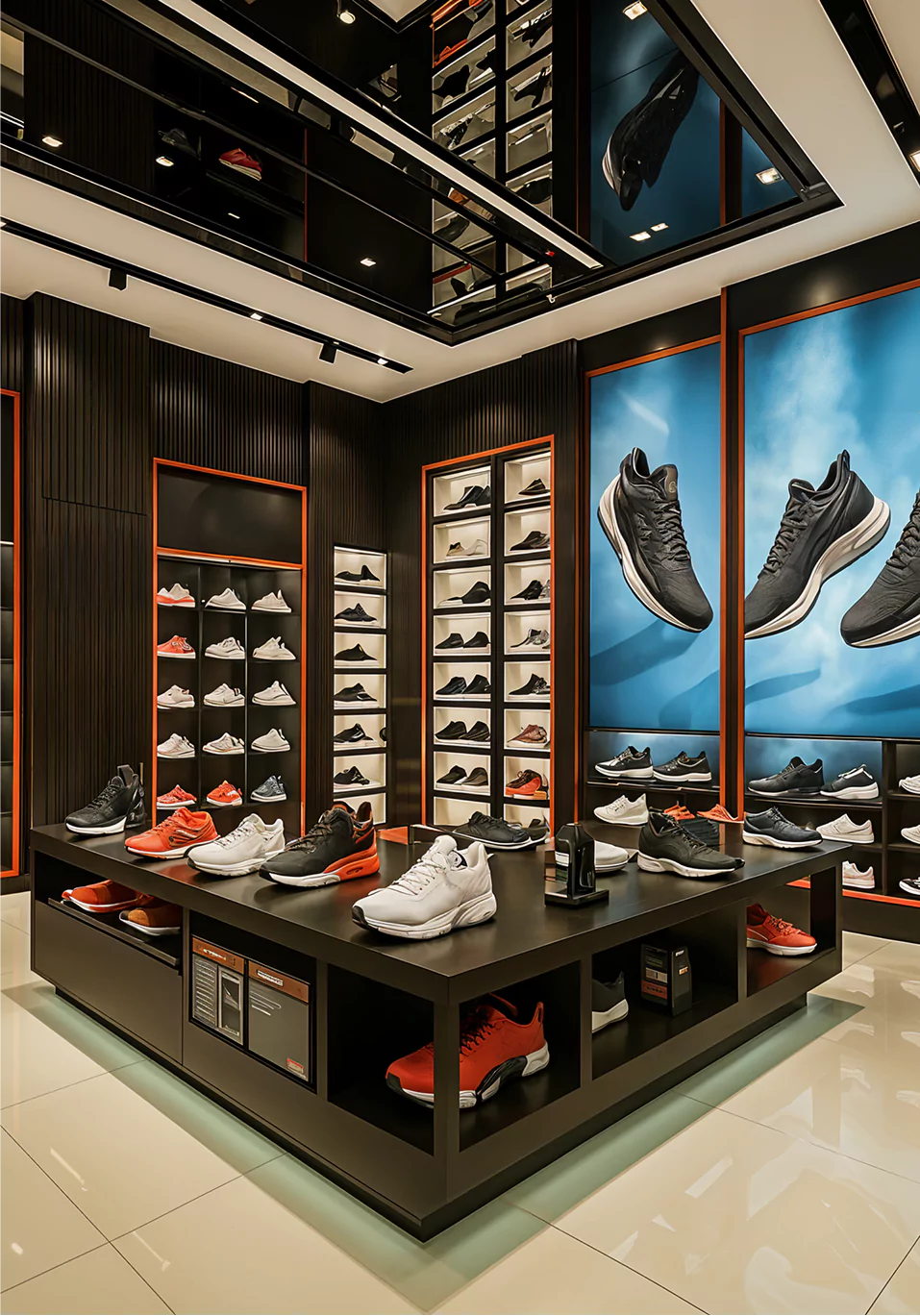 Sports Shop Furniture Design