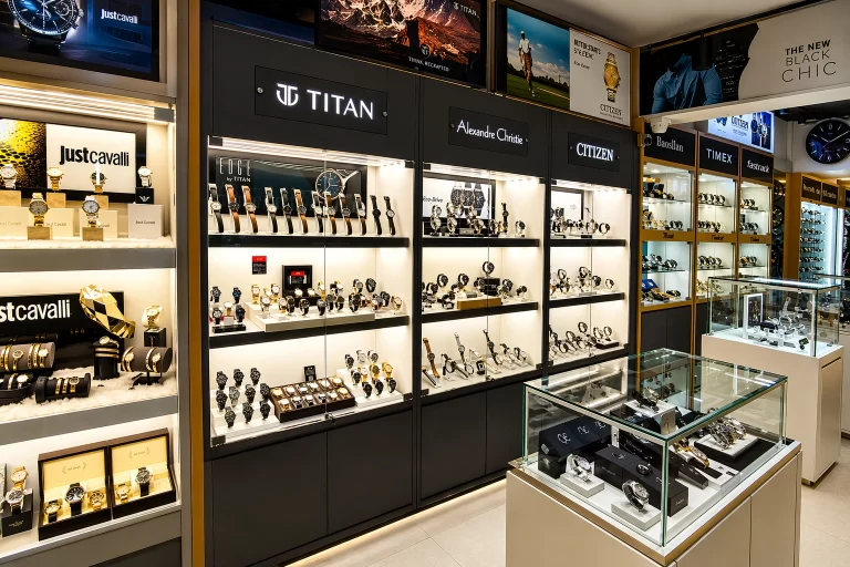 watch shop interior design