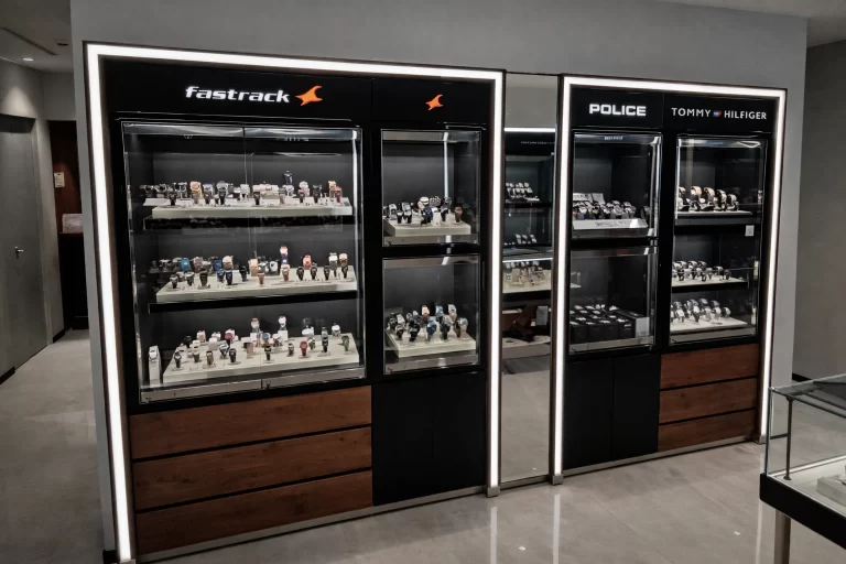 watch showroom design